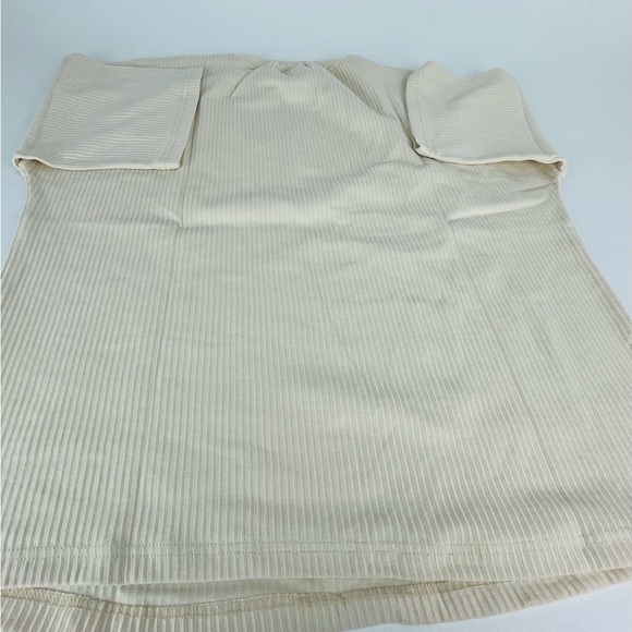 RIBBED TSHIRT AND SHORT SET cream - Picture 6 of 14